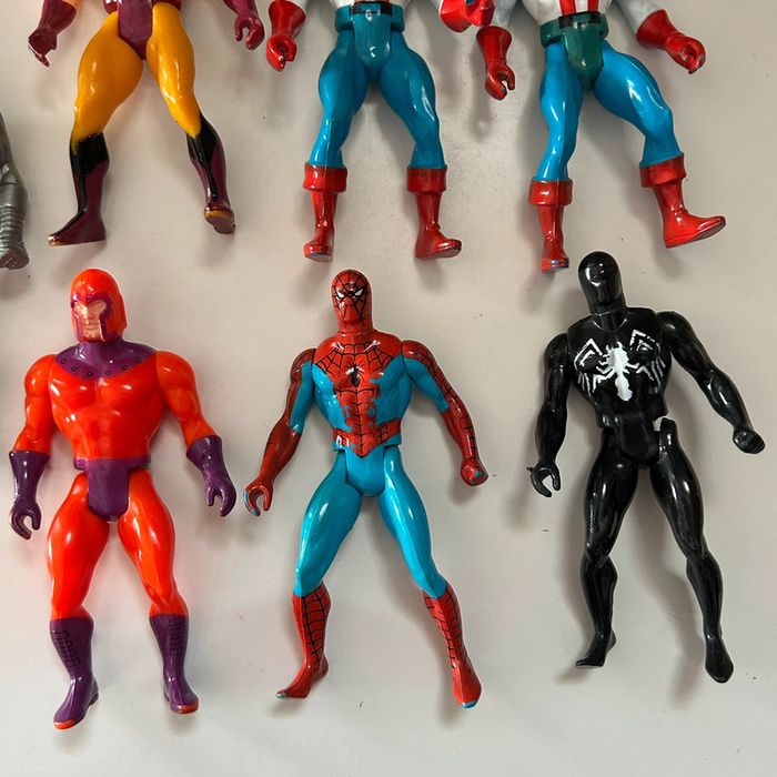 Lot 7 figurines les super héros marvel guerres secrètes - photo numéro 6