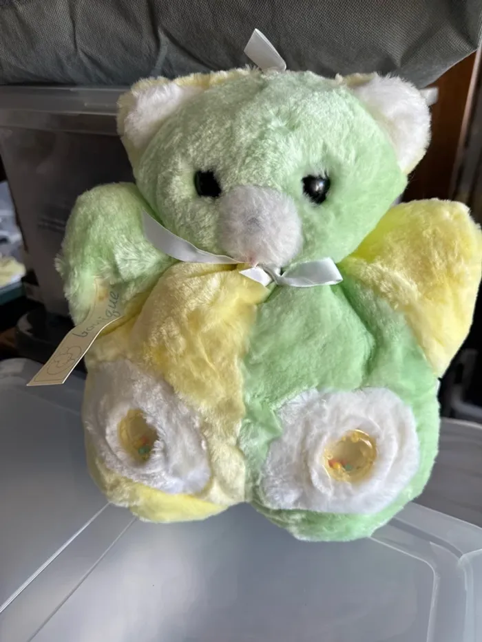 Peluche hochet