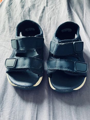 Sandales à scratch H&M bleues