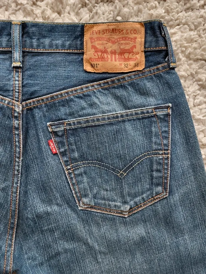 Jean Levi’s 501 bleu Taille 40 - photo numéro 7