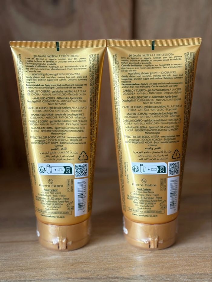 Lot de 2 Gel Douche Furterer - photo numéro 2