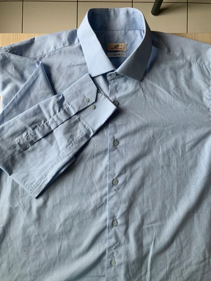 Chemise bleue Fabio Baretti - photo numéro 2