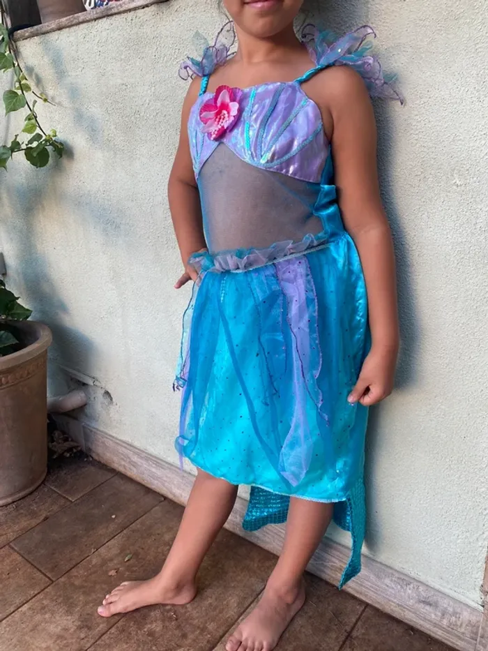 Déguisement sirène Disney 9/10ans