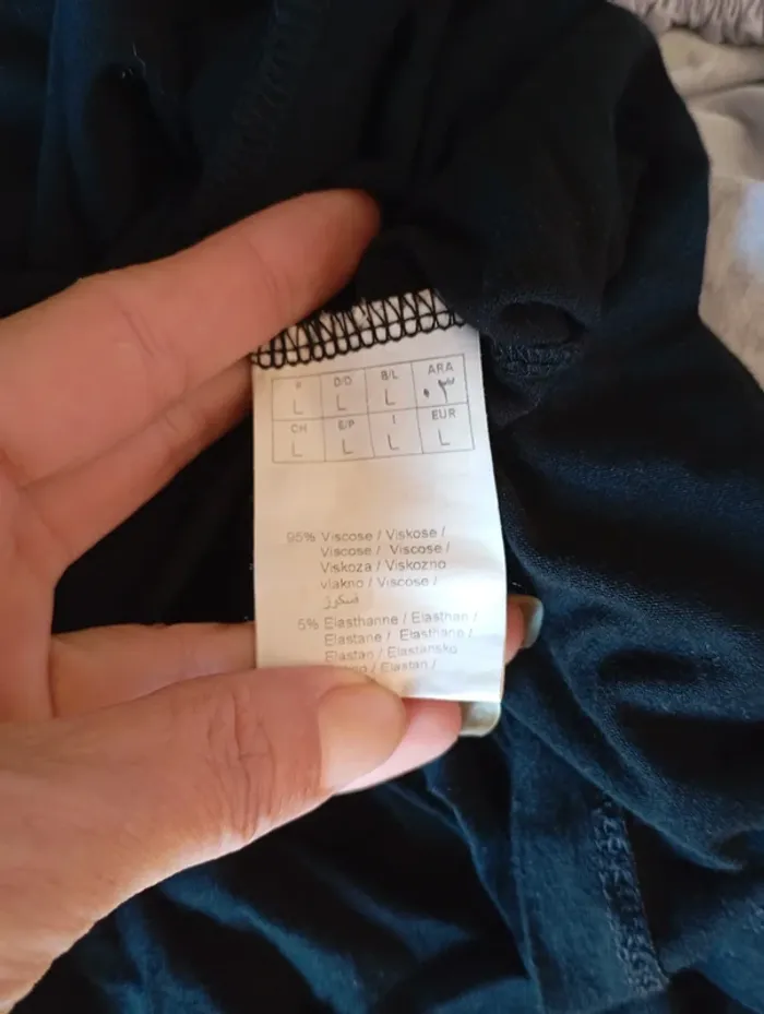 Robe longue noire Grain de Malice taille L - photo numéro 5