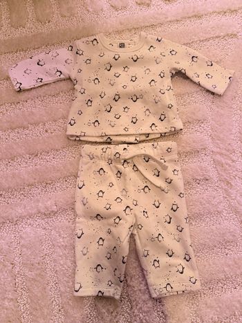 Ensemble pingouin La redoute 1 mois