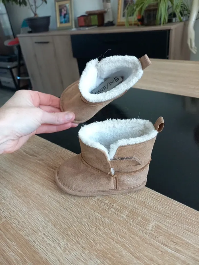 Bottines bébé fille T18 - photo numéro 4