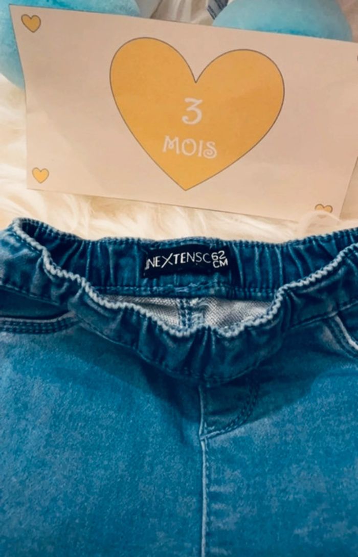 3 mois - jeans slim lapin - photo numéro 2