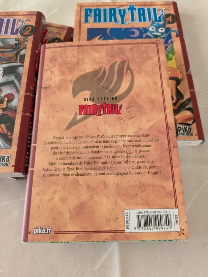 Manga Fairy Tail tome 3 - photo numéro 2