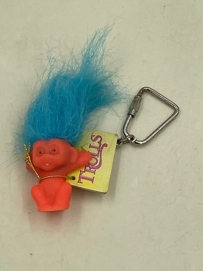 Porte clés vintage Baby Trolls neuf