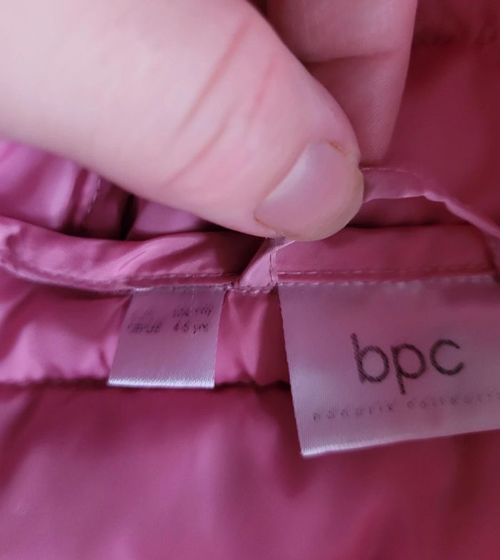 Doudoune rose 4/5 ans - photo numéro 5