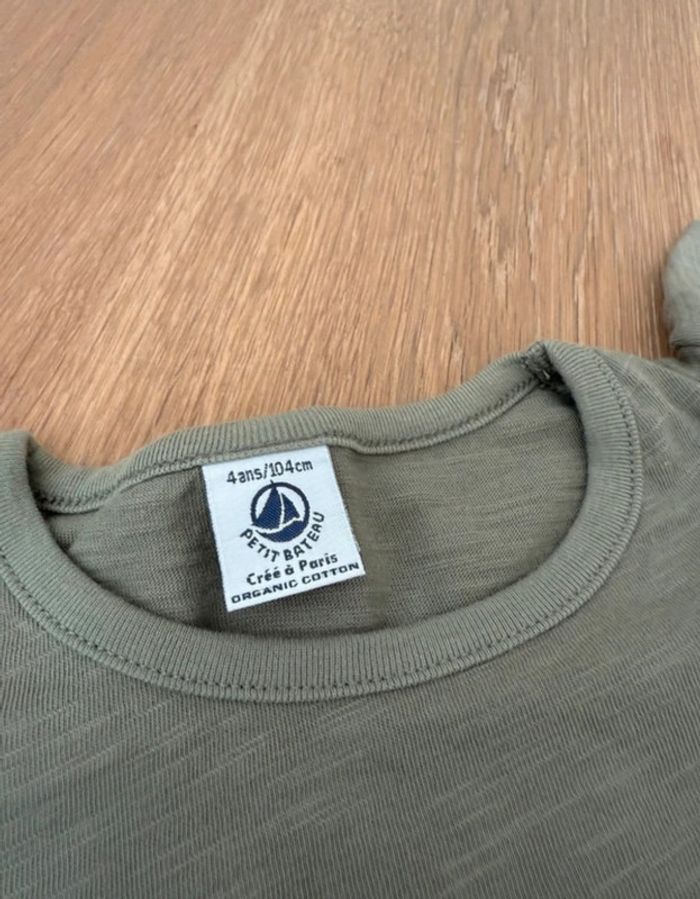 Tee shirt petit bateau 4 ans neuf - photo numéro 2