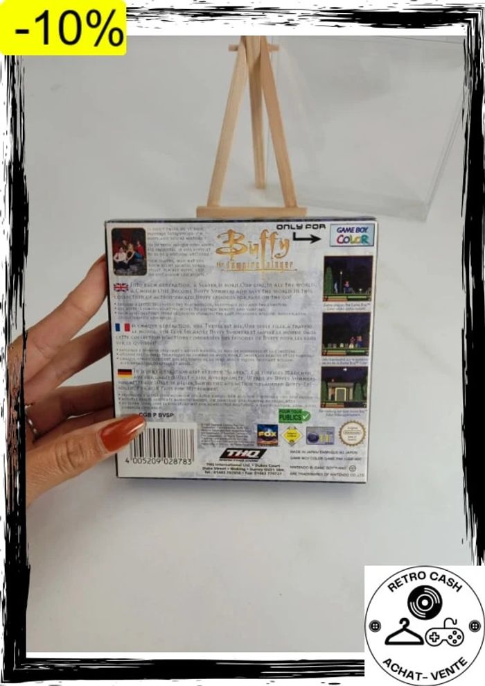 Jeu game boy color Buffy the vampire slayer complet eur - photo numéro 16
