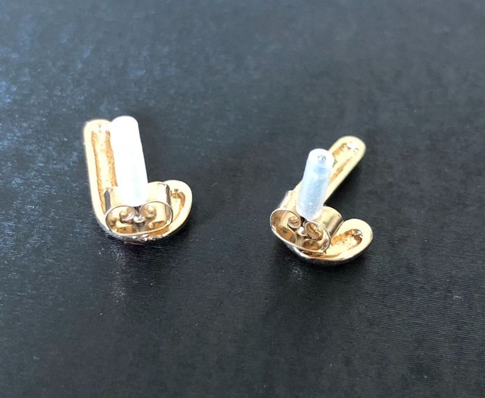 Boucles d’oreilles Sucre d’orge 🍭 neuves - photo numéro 2