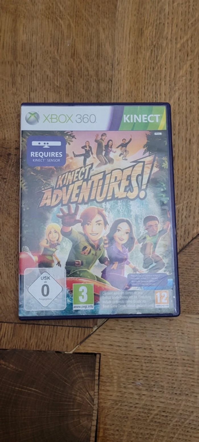 Jeu Xbox 360 kinect adventures