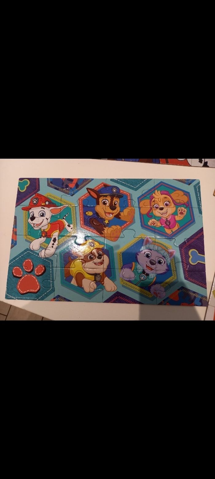 4 puzzles pat patrouille - photo numéro 2