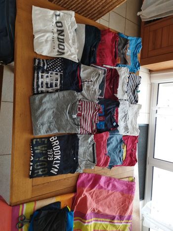 Lot de 20 t-shirts manches longues