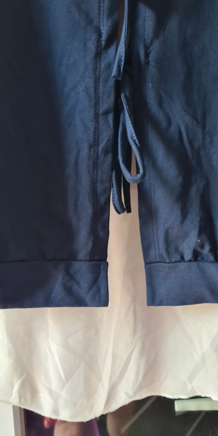 Sweat et voile bleu marine - photo numéro 3