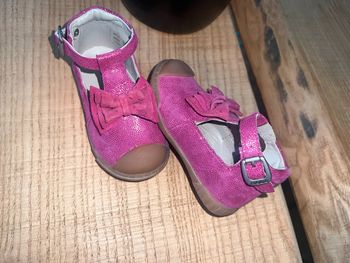 Babies Chaussures mod8 p 21 fille été comme hiver rose à paillettes neuf p21