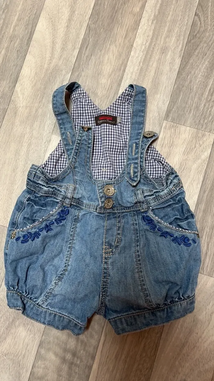 Salopette en jeans catimini
