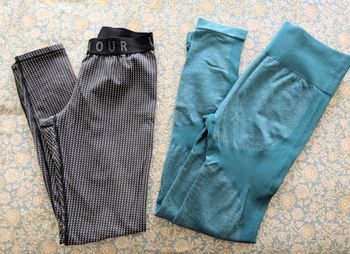 Lot de deux leggings de sport 🌸