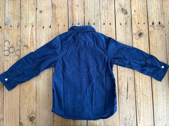 Chemise bleue H&M 2/3 ans - photo numéro 6