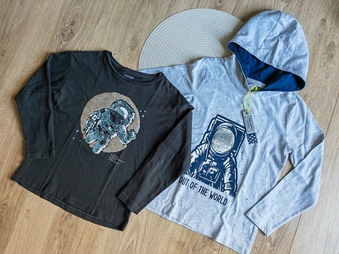 Lot interactif T-shirt à capuche Neuf + T-shirt
