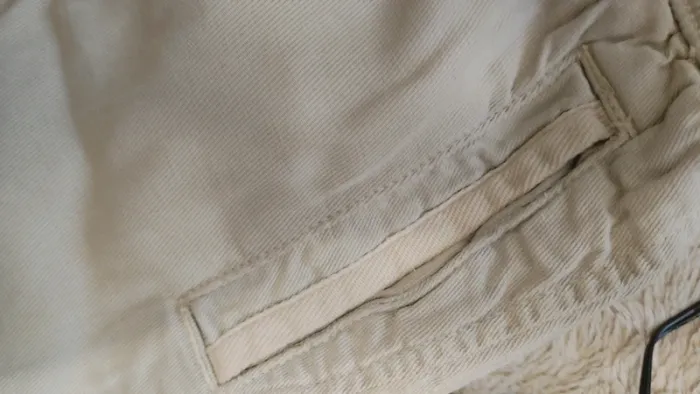 Pantalon en lin beige - photo numéro 9