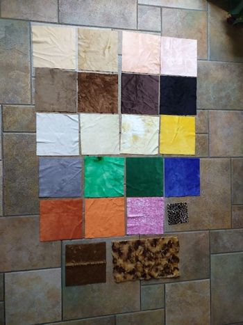 Lot de tissus pour création de peluches