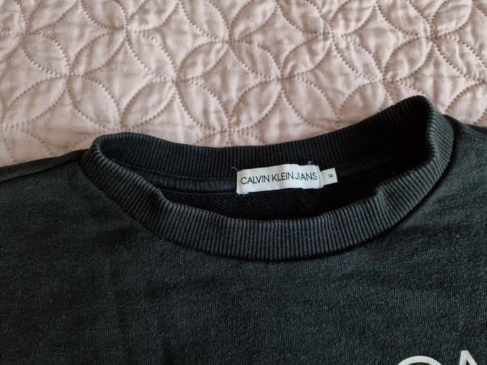 Sweat Calvin Klein garçon 14 ans - photo numéro 6