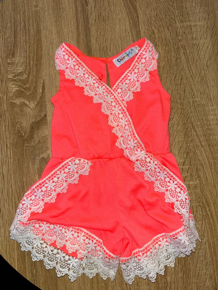 Combinaison fille comme neuve taille 12 mois - photo numéro 2