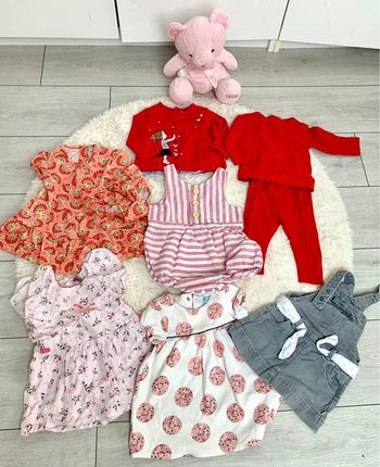 Lot d’été 8 pièces 6mois fille