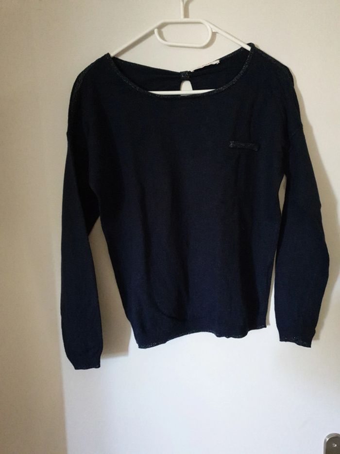 Pull bleu marine
