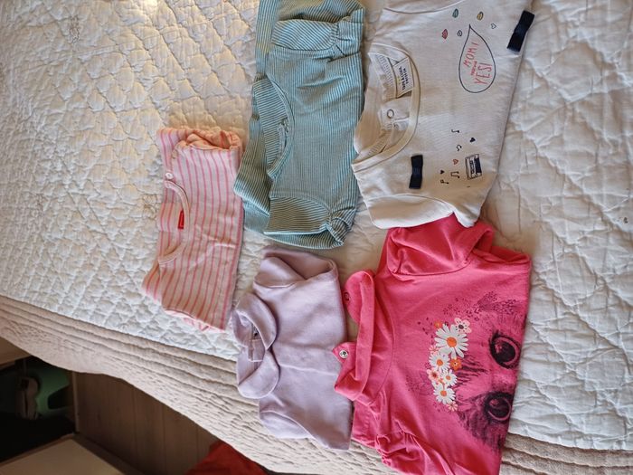 6 articles filles Taille 3 mois