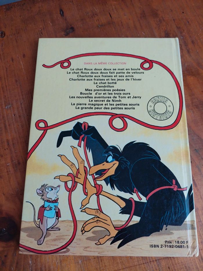 Livre Brisby et le secret de Nimh : la grande peur des petites souris - photo numéro 2