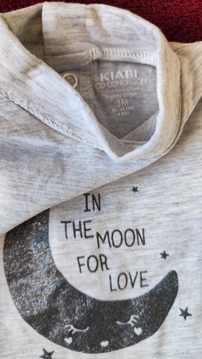 T-shirt taille 3 mois - photo numéro 3