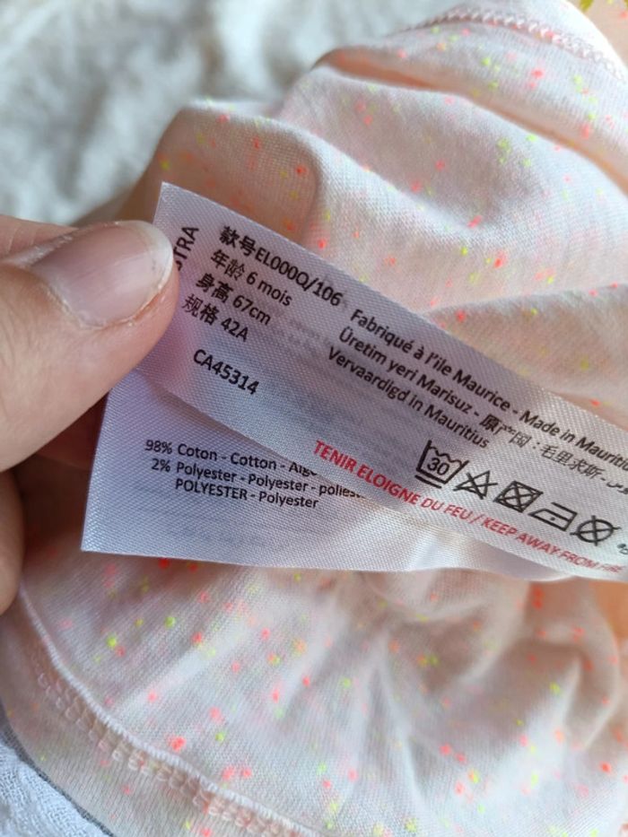 Ensemble (tee shirt sans manche+legging) Fille 6 mois Chien hawaiian dog Orchestra - photo numéro 8