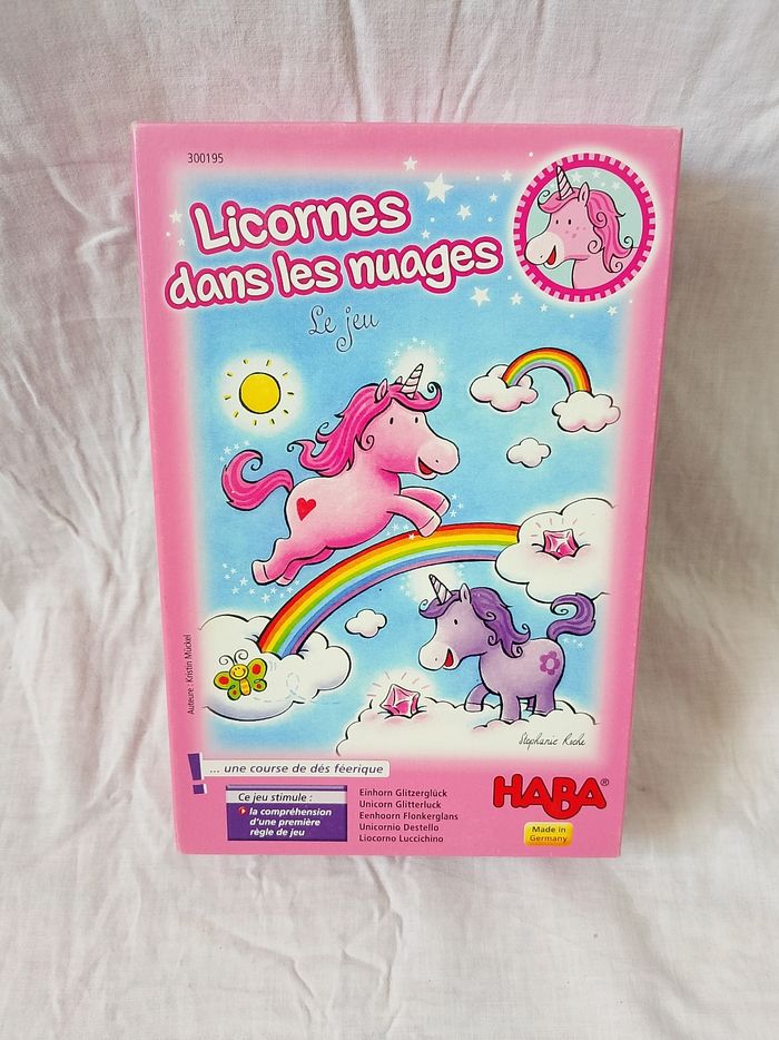 Licornes dans les nuages haba complet