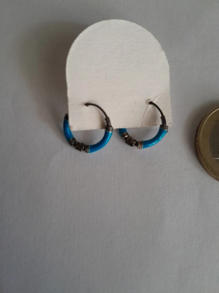 Sublimes fines b o vintage neuves argent 925 - photo numéro 3