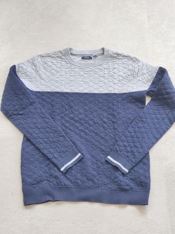 Pull bi-coloris