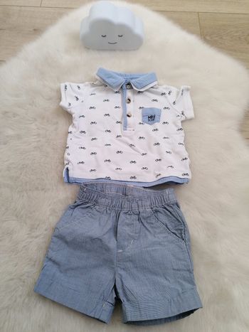 Ensemble short et polo garçon 3 mois Kiabi Babygap #espanolitinagarcon3mois