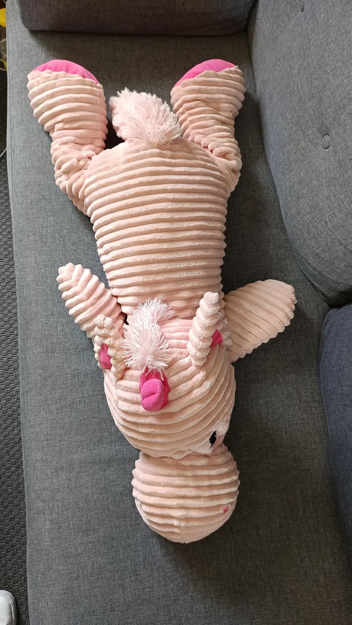 Peluche licorne 🦄 XXL - photo numéro 4