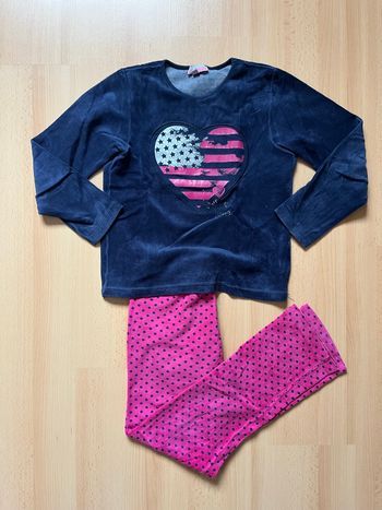 Pyjama velours Lila Rose 