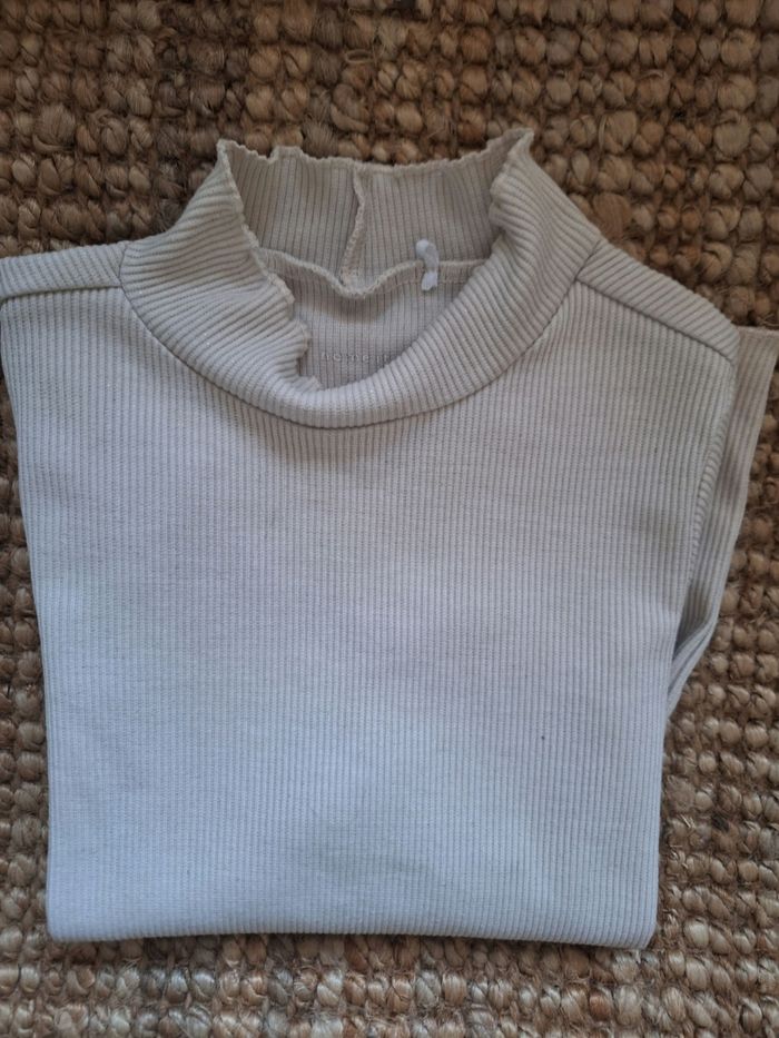 Sous-pull écru pailleté