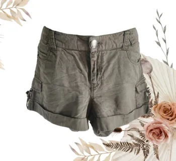 Short cargo kaki miss liberto 34