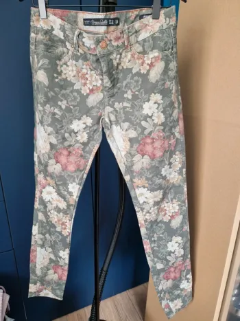 Jean fleuri
