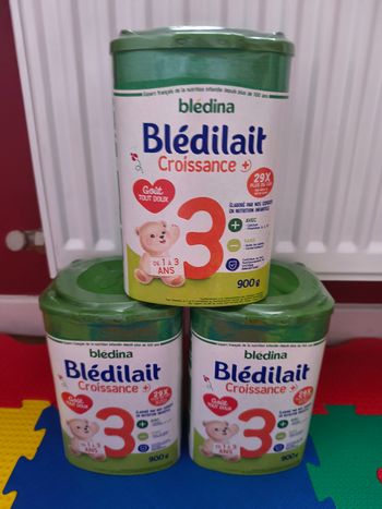 3 boîtes de Bledilait 