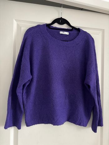 Pull violet Zara