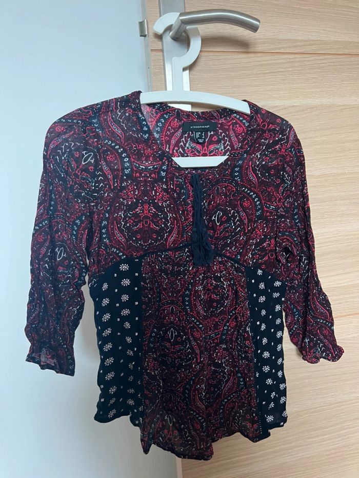 Blouse bordeaux