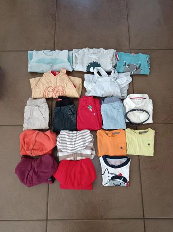 Lot de 17 vêtements garçon