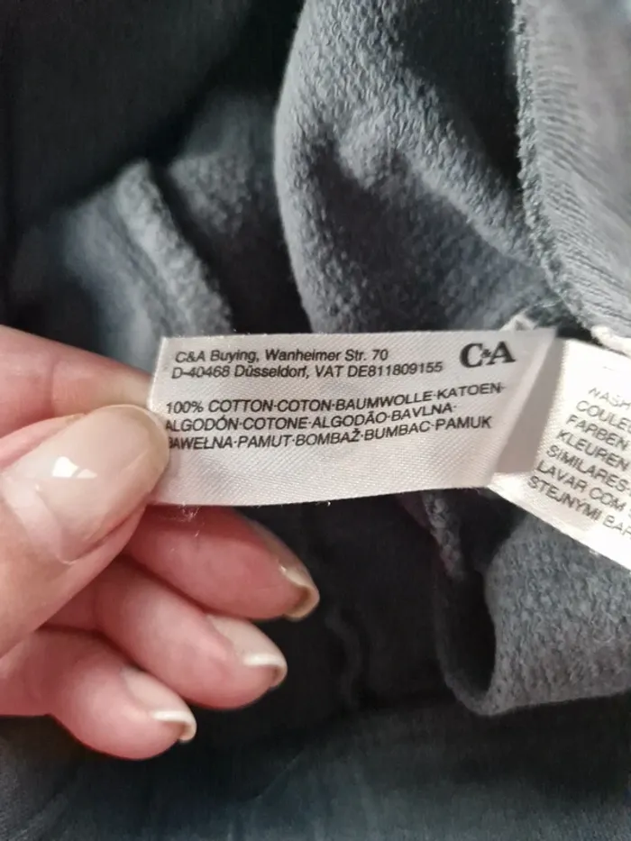 Pantalon garçon C&A bleu foncé 98 cm - photo numéro 3